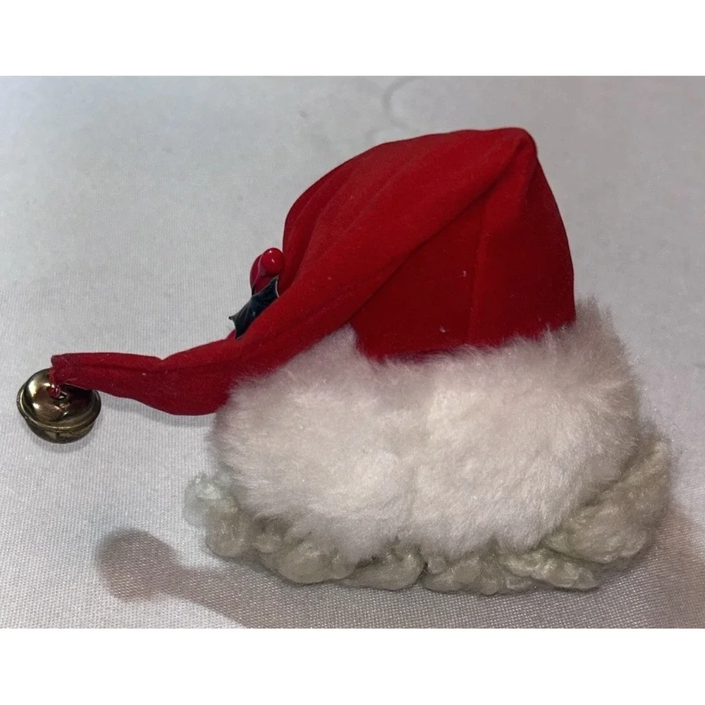 Kurt Adler Santa Claus Head Christmas Ornament 4